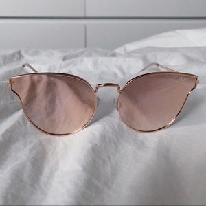 Quay Australia Rose Gold Sunglasses